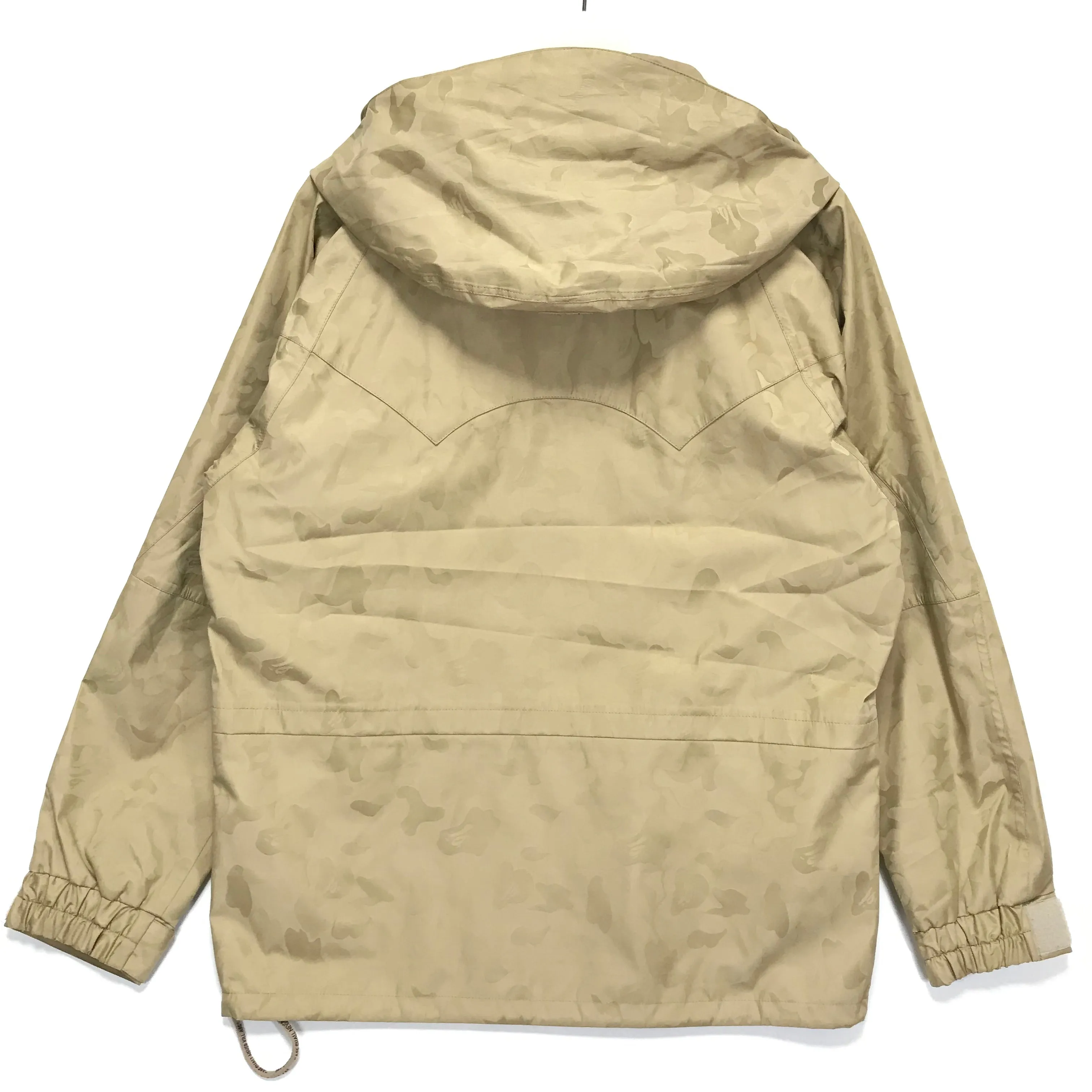 [S] A Bathing Ape Bape Gore Tex Jacquard Camo Snowboard Jacket Beige
