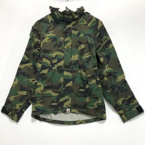 [S] A Bathing Ape Bape Gore Tex Woodland Camo Jacket