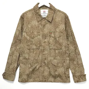 [S] Supreme Giraffe Camo Field Jacket Beige