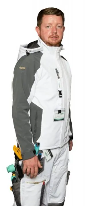 S-Tex Painter Jacket White & Grey