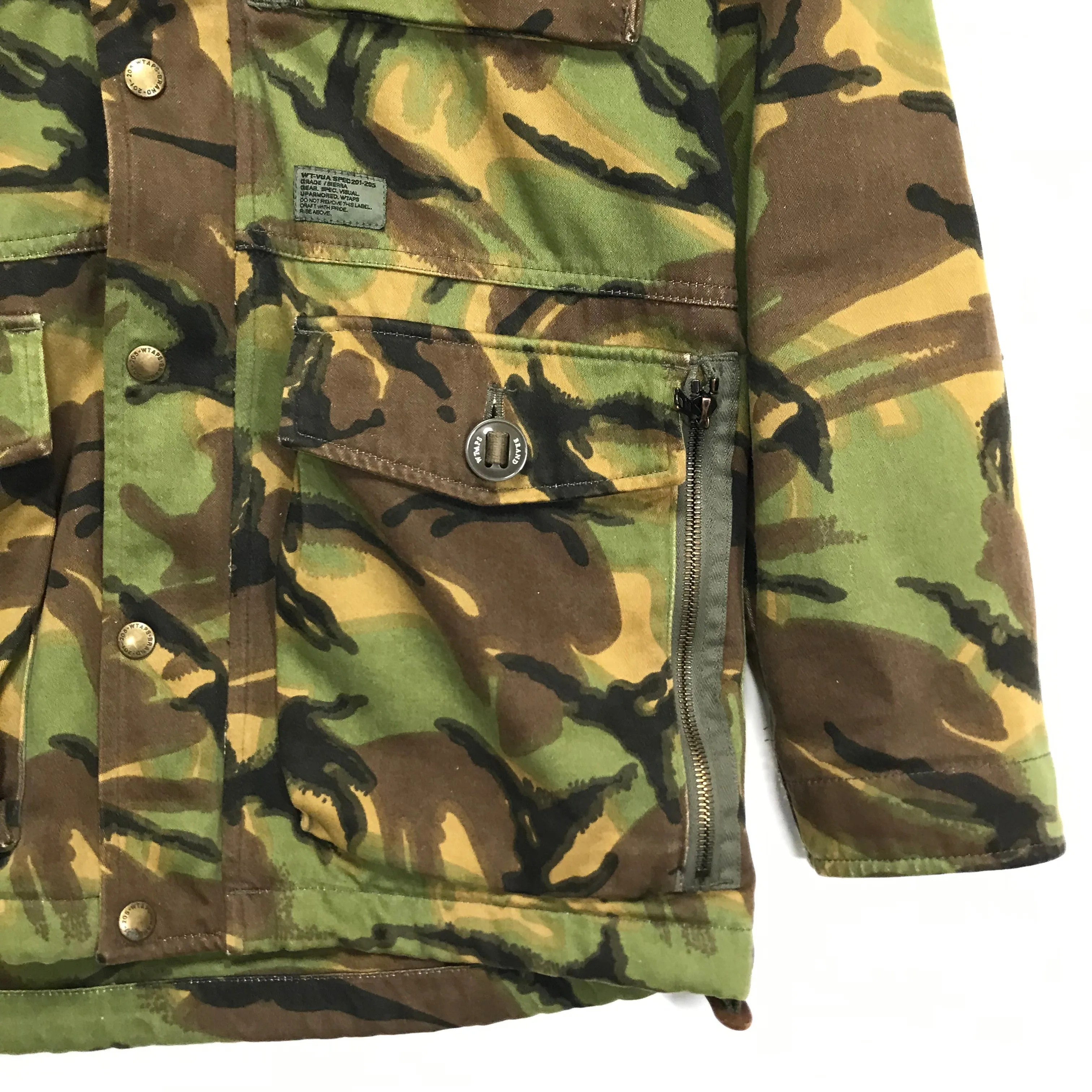 [S] WTaps 10AW Tropical Camo Parasmock Jacket