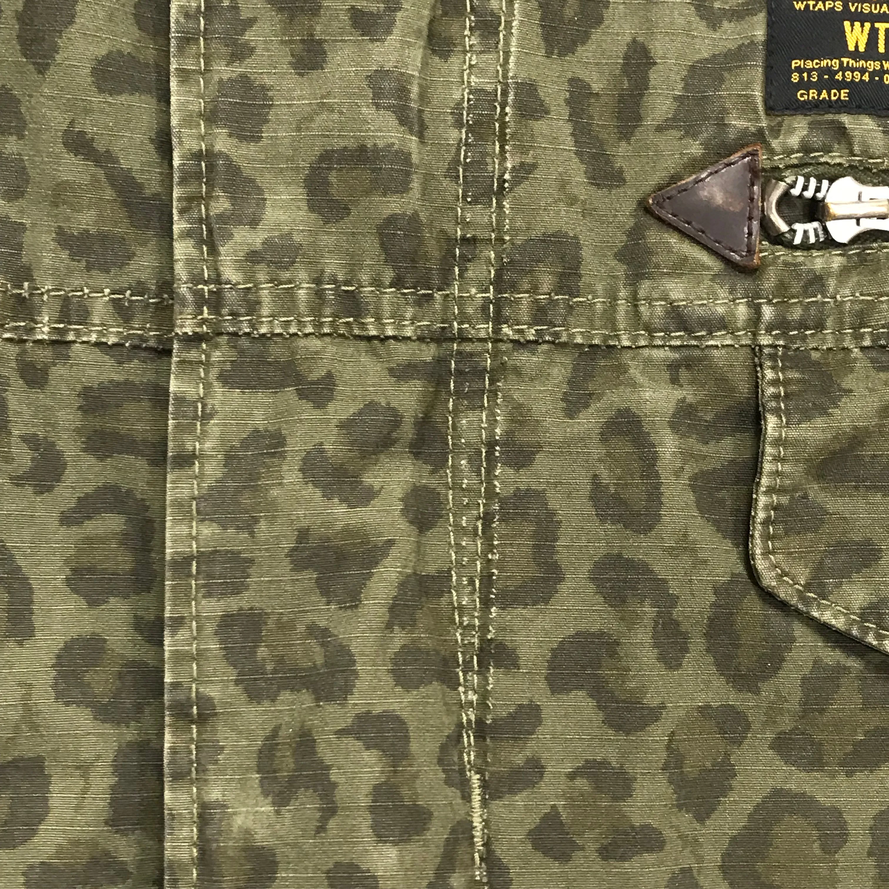 [S] WTAPS 12AW Leopard Camo Ripstop Camo M-65 Jacket
