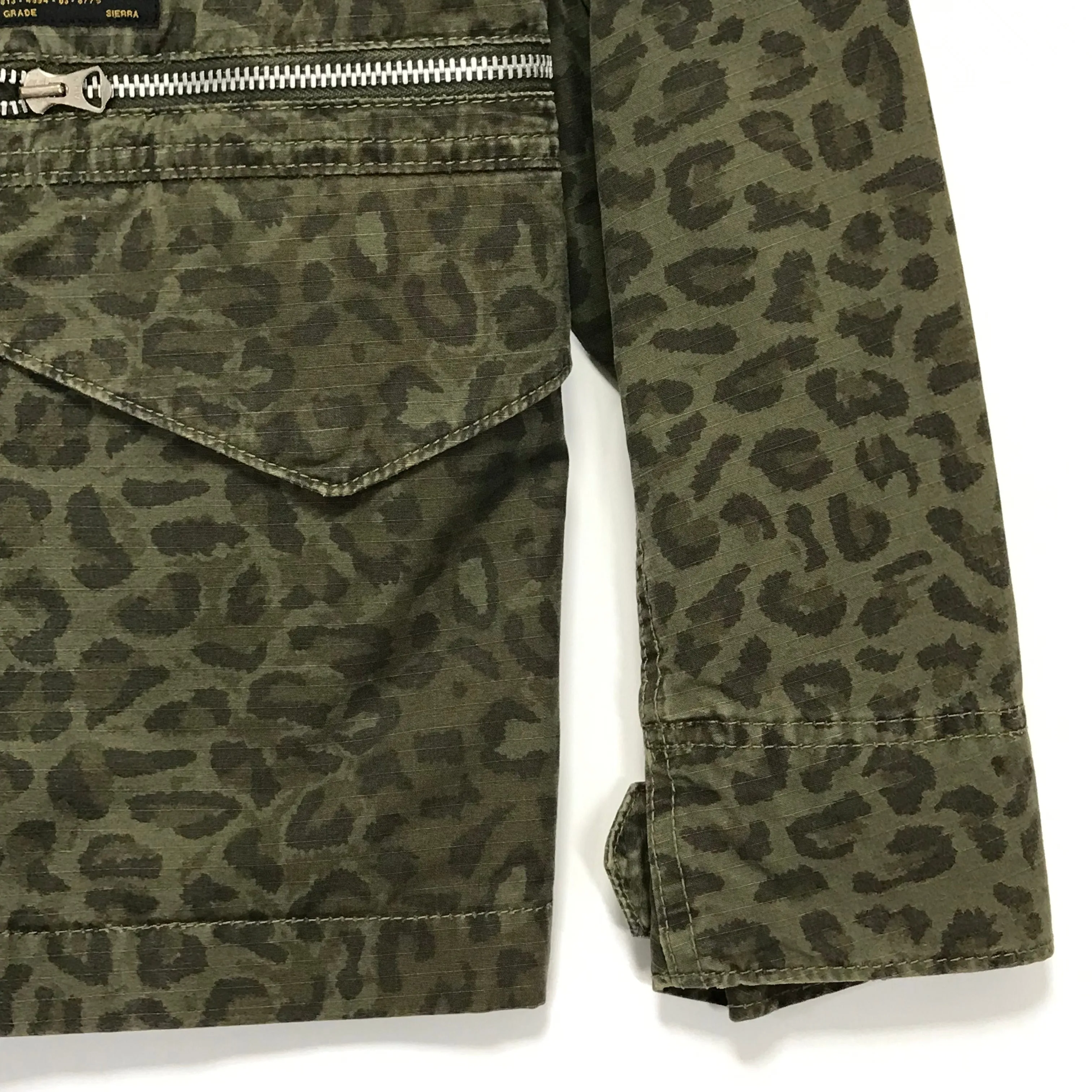 [S] WTAPS 12AW Leopard Camo Ripstop Camo M-65 Jacket