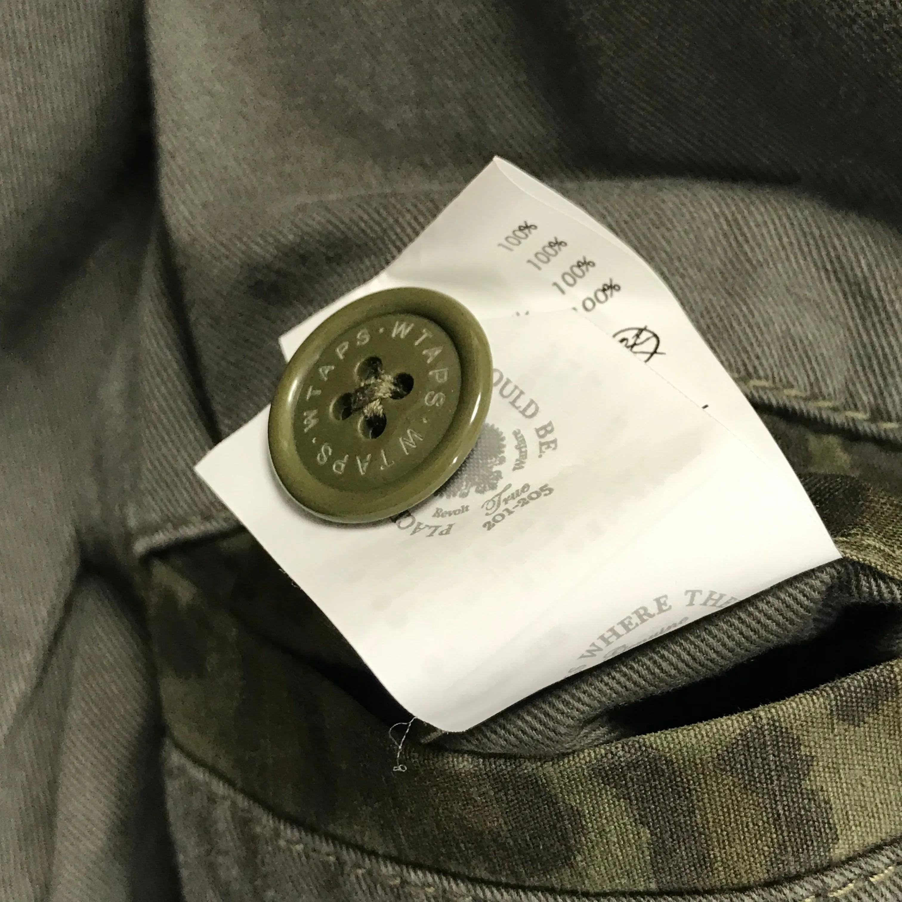 [S] WTAPS 12AW Leopard Camo Ripstop Camo M-65 Jacket