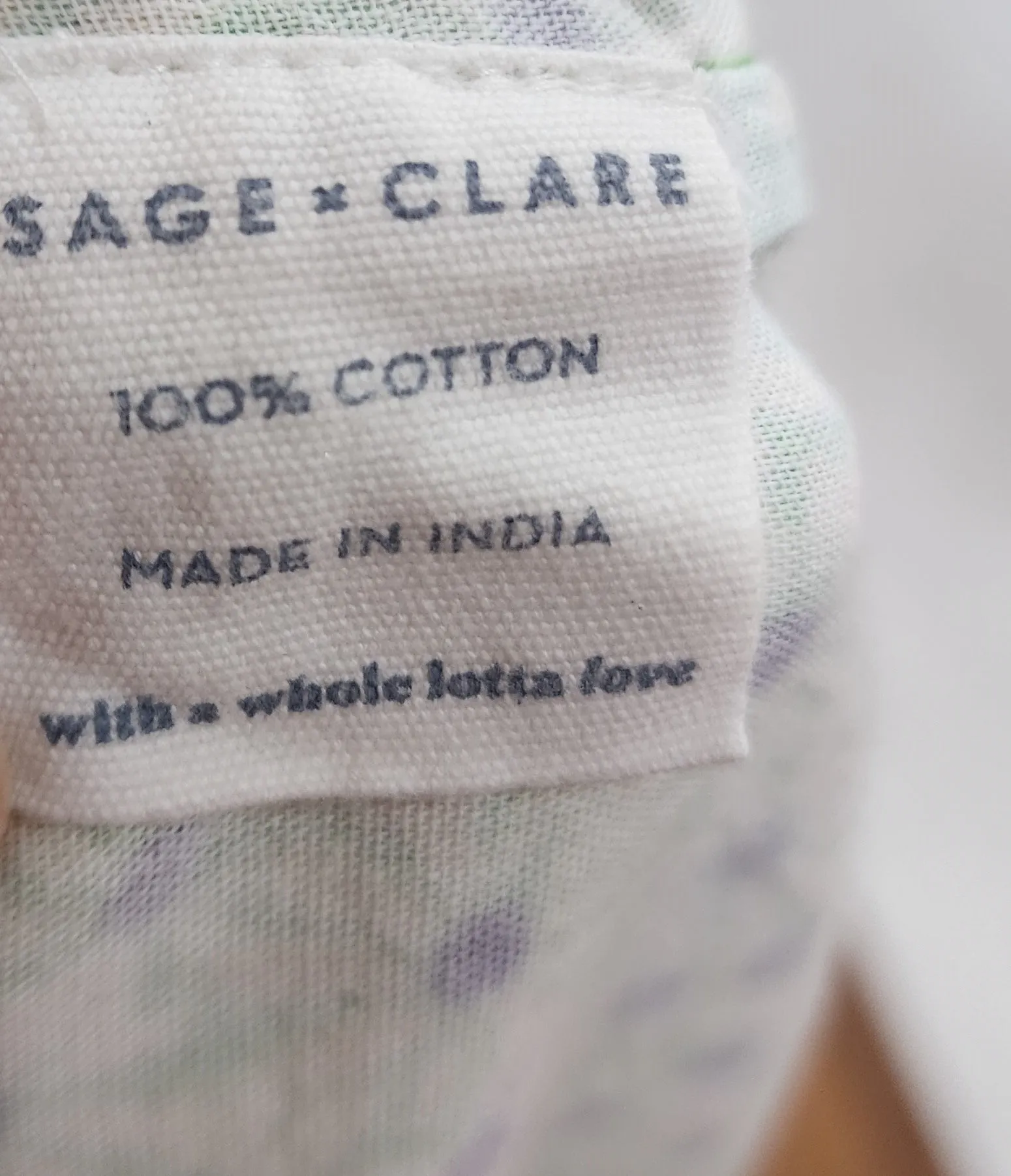 Sage & Claire green cotton dress size L
