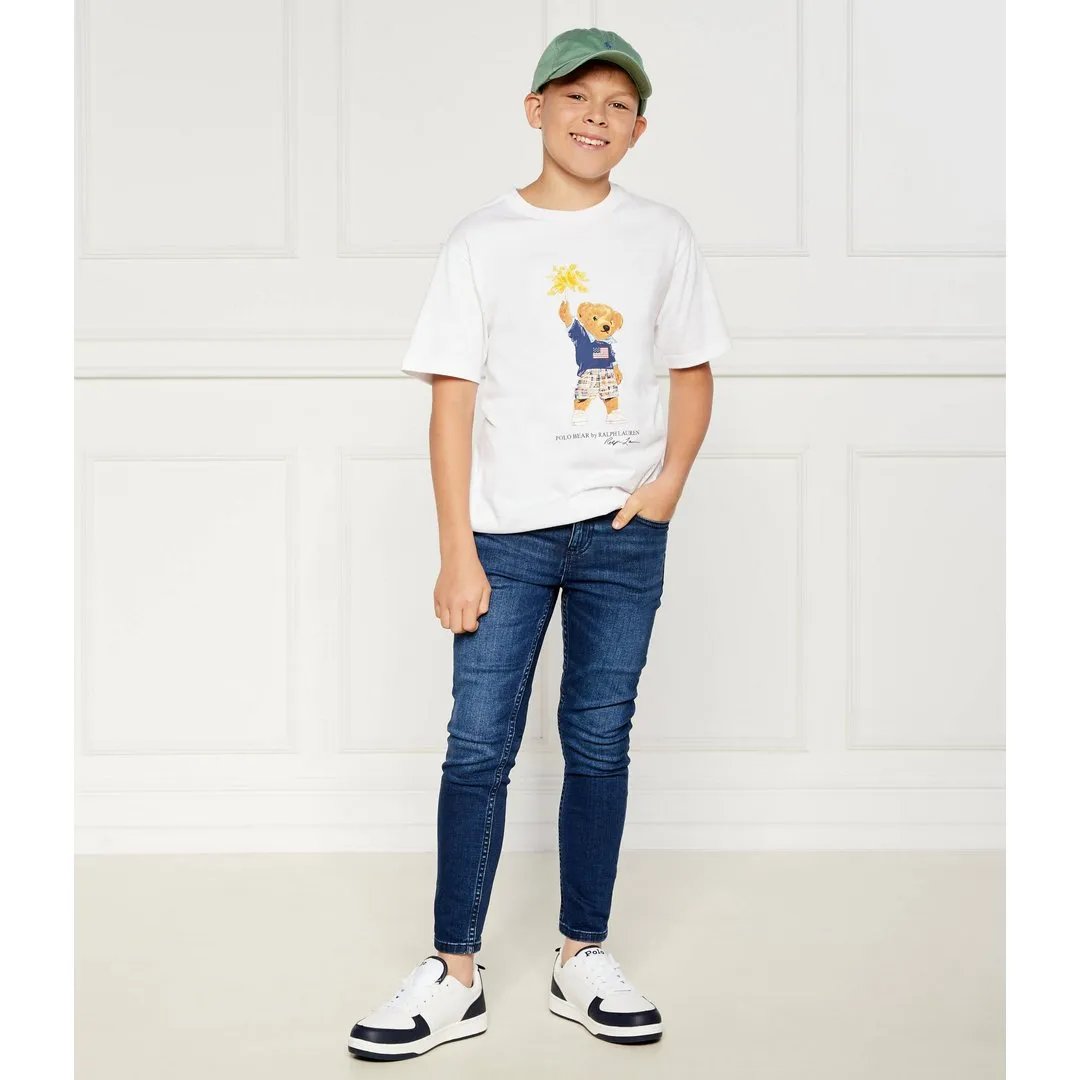Scanton Y Coral Blue Denim