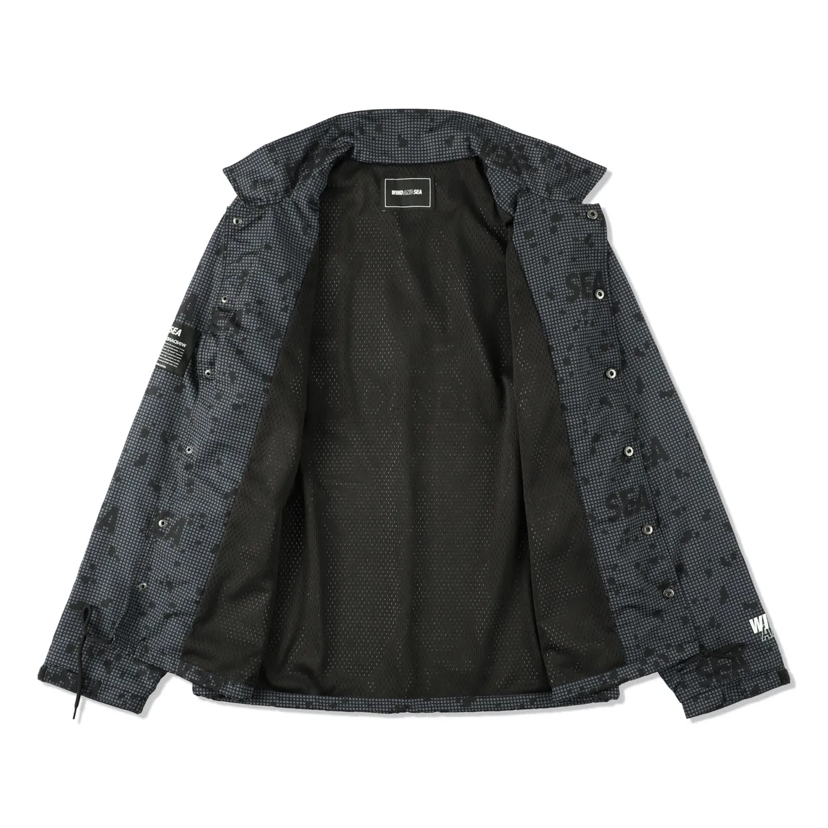 S.E.A. DN-Camo Fatigue Jacket WDS-O-MIL-24-Q1-JK-01 Black