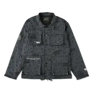S.E.A. DN-Camo Fatigue Jacket WDS-O-MIL-24-Q1-JK-01 Black