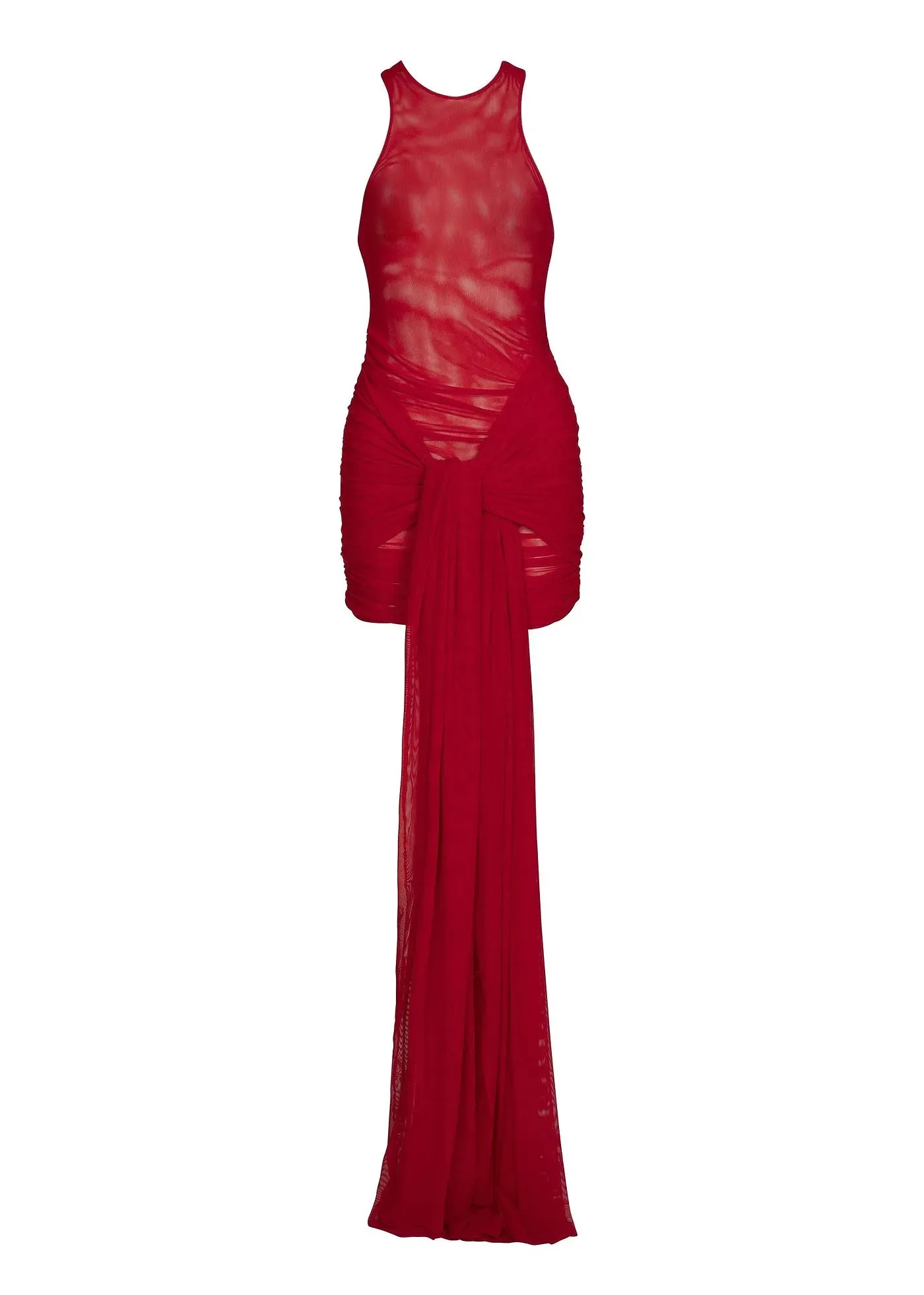 Semi Dress in Red Fire