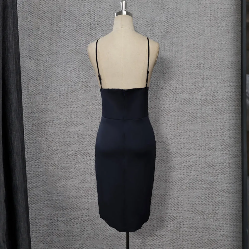 Sexy High Waist Bodycon Ruffled Dresses