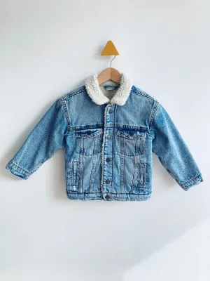 Sherpa Lined Jean Jacket // 6Y