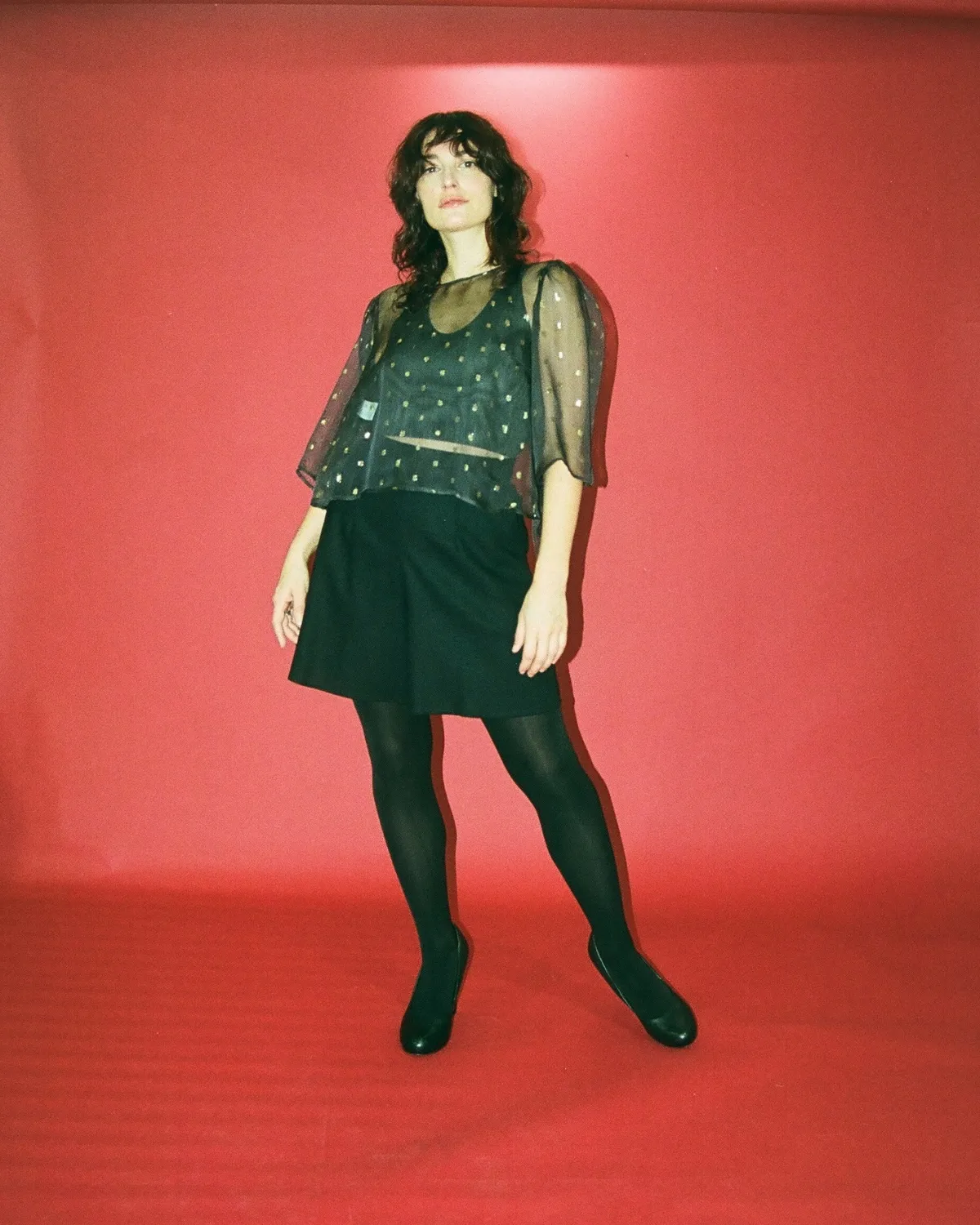Shimmer | Reversible Silk Bow Bolero