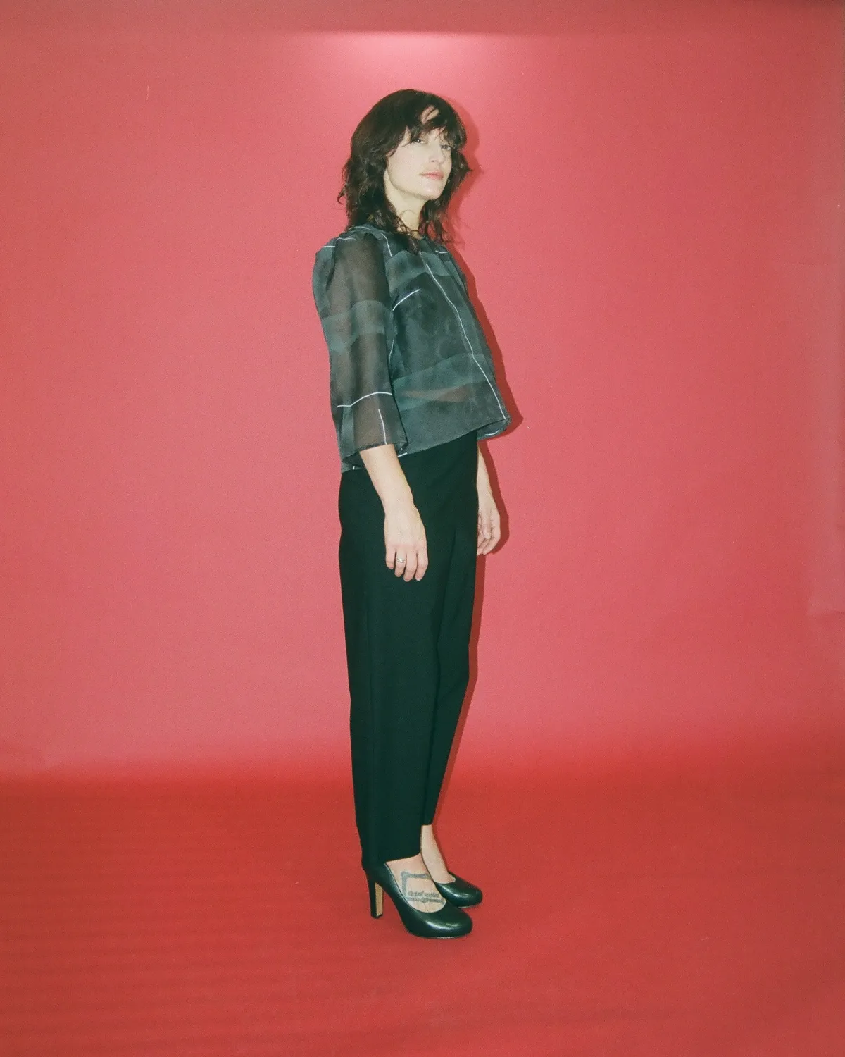 Shimmer | Reversible Silk Bow Bolero