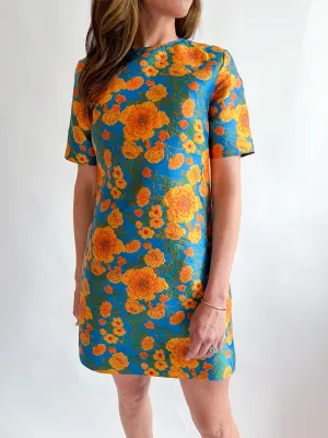 Short Sleeve Chemise Dress
