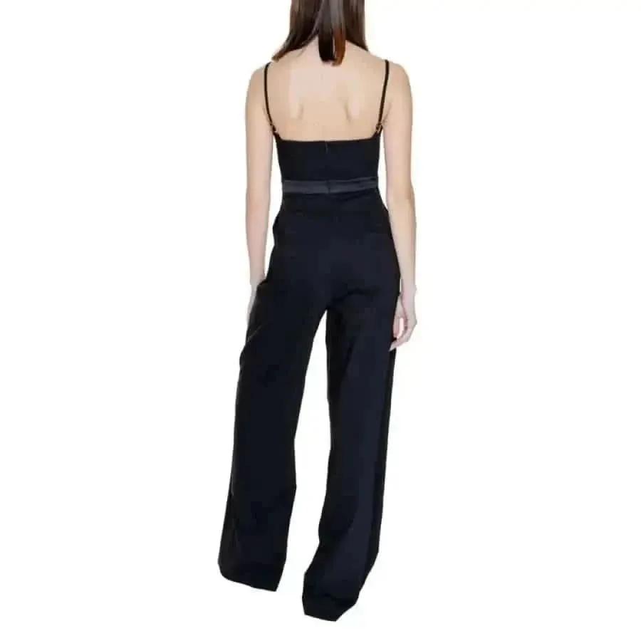 Silence Women Jumpsuits Sweetheart Neckline Black