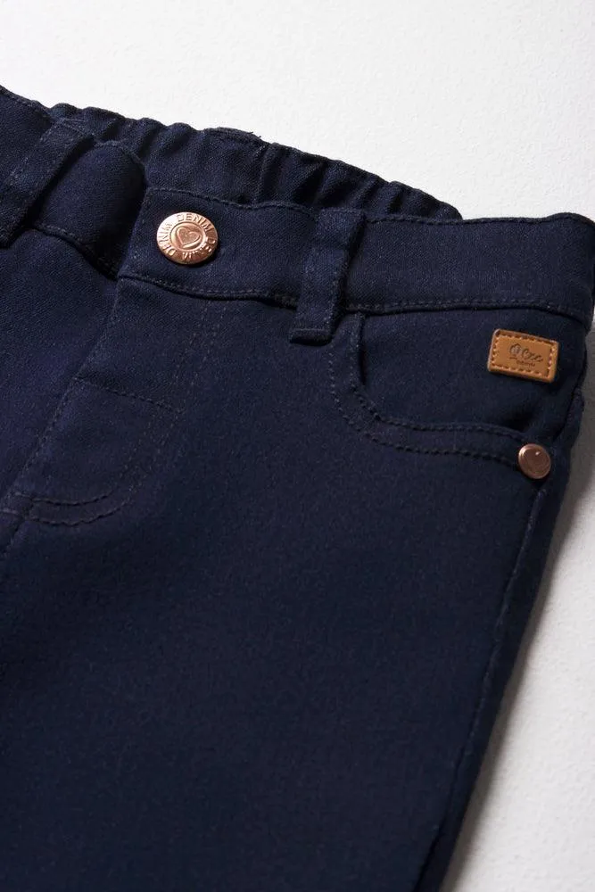 Skinny Denim Jeans Dark Blue