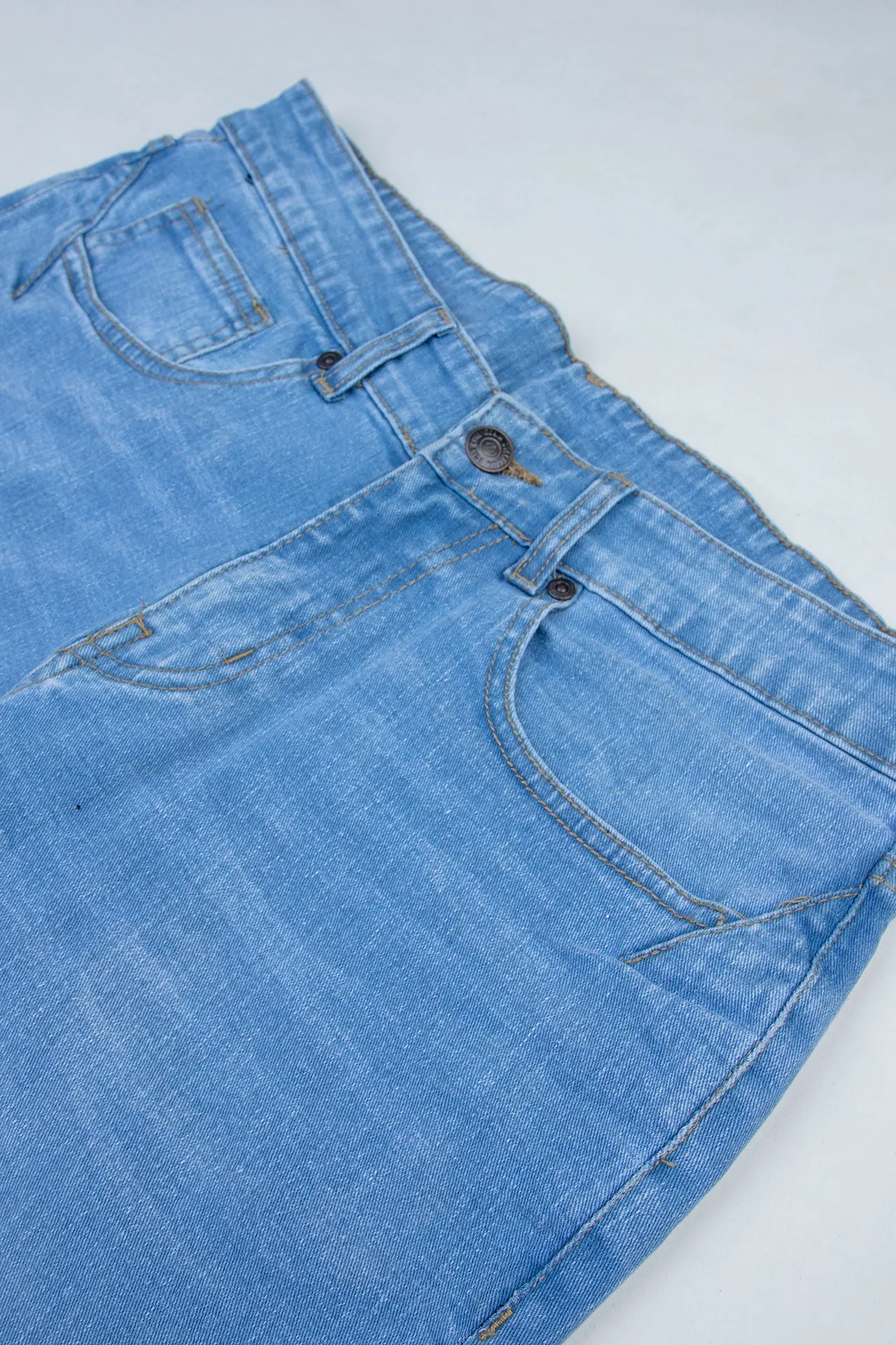 Sky Blue Slim Fit Jeans
