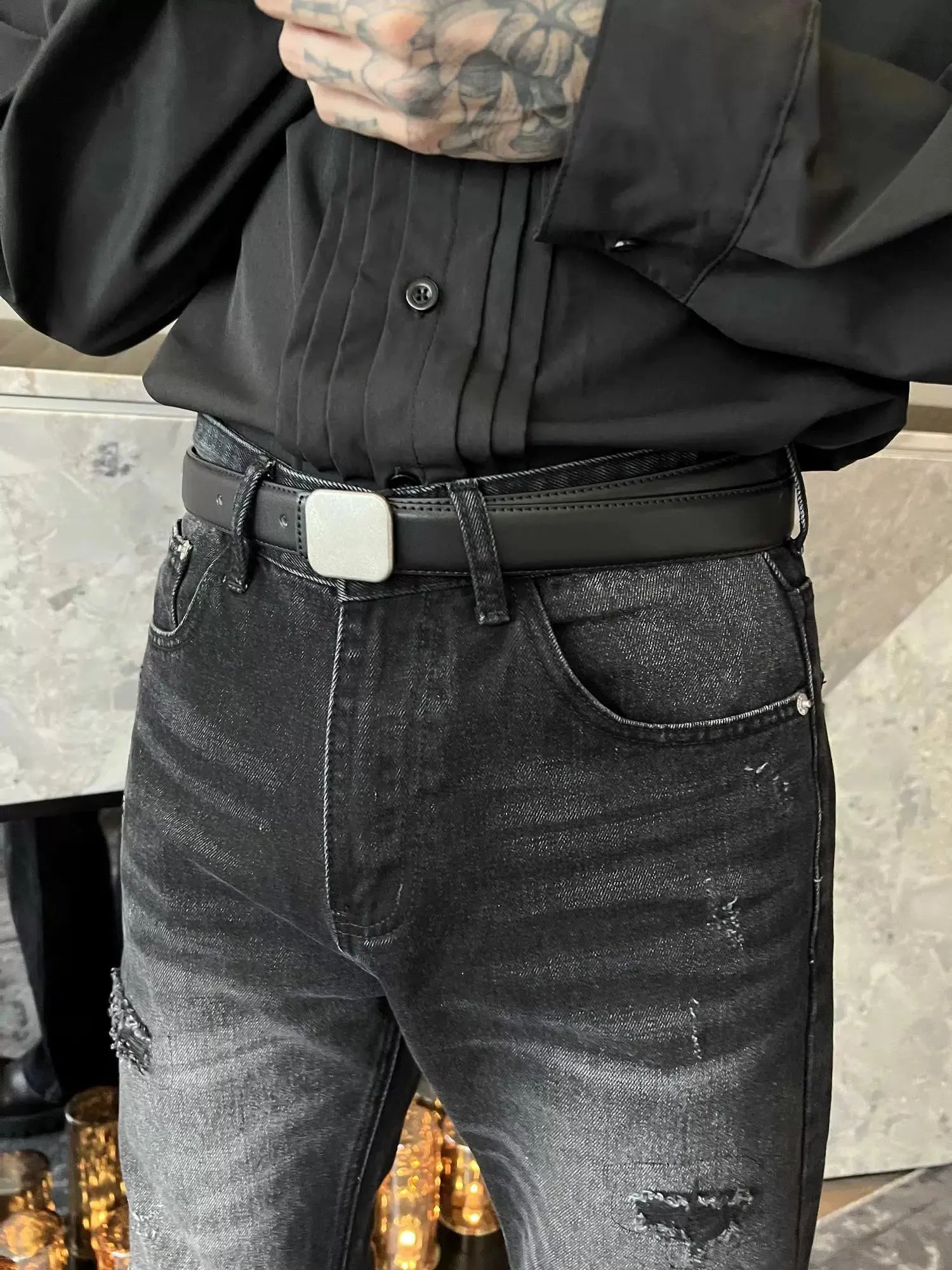 Slim-fit Straight-leg Jeans