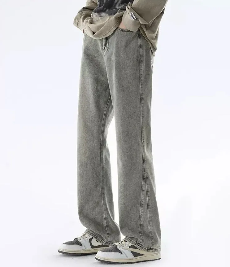Slim Fit Straight Leg Jeans