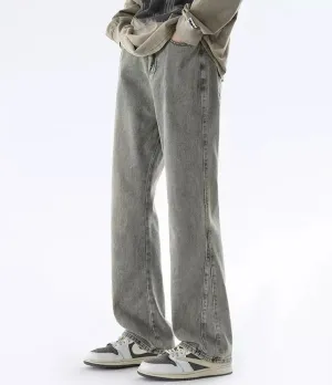 Slim Fit Straight Leg Jeans