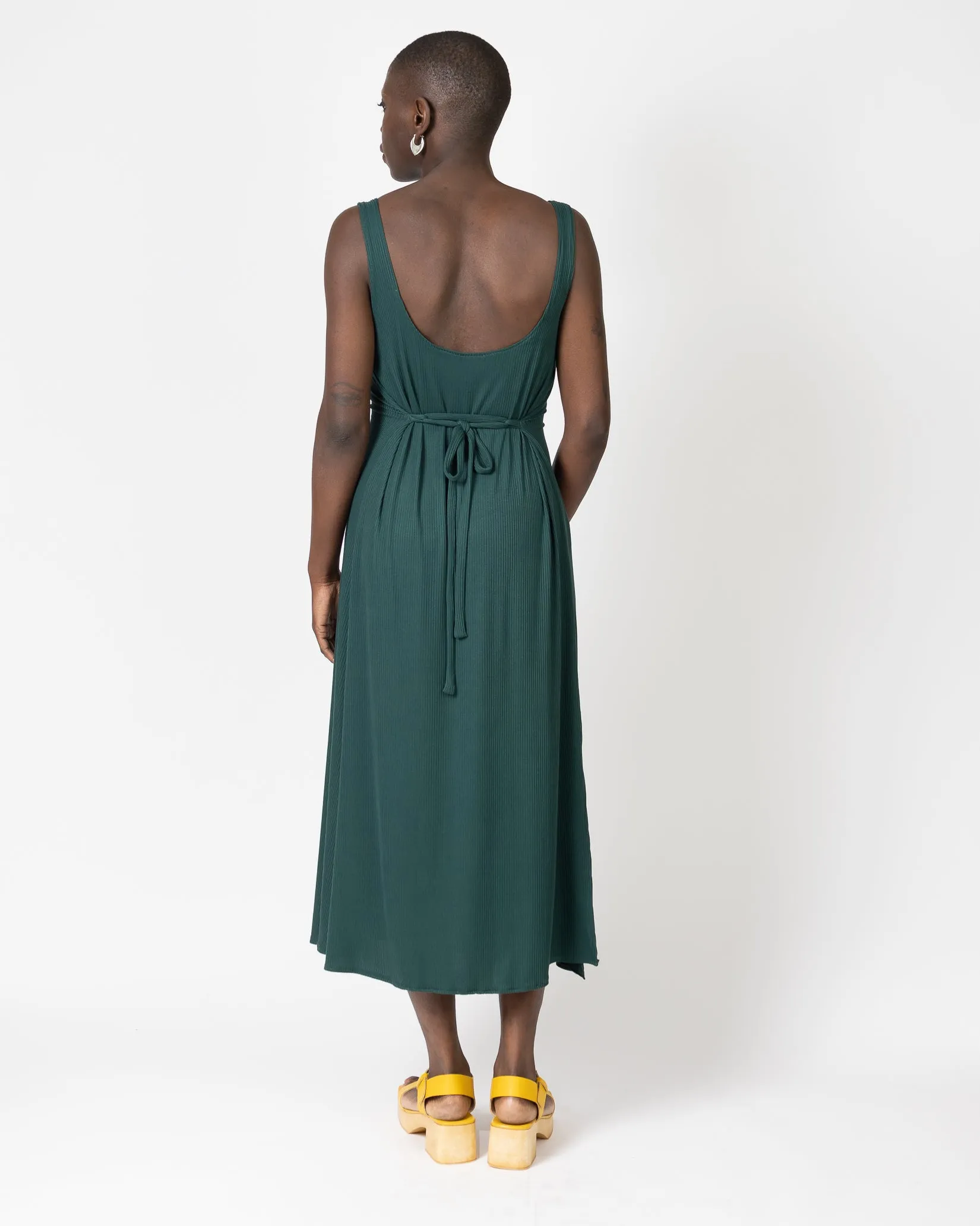 Sliver Midi | Pullover Slit Dress