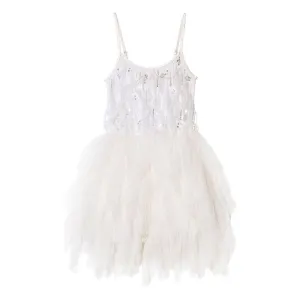 Snow Angel Tutu Dress - Milk