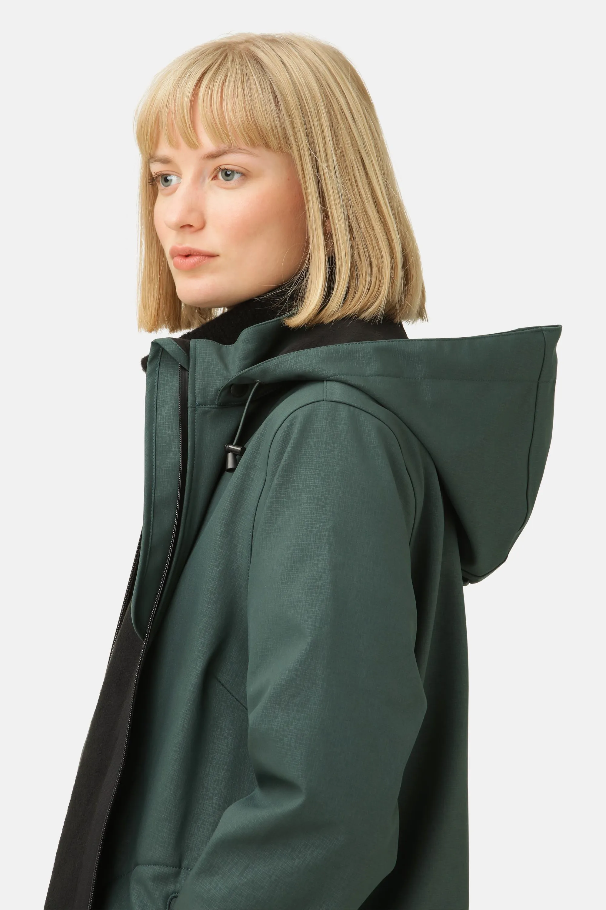 Softshell Regnjacka A-linje - Beetle