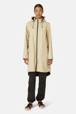 Softshell Regnjacka A-linje - Beige