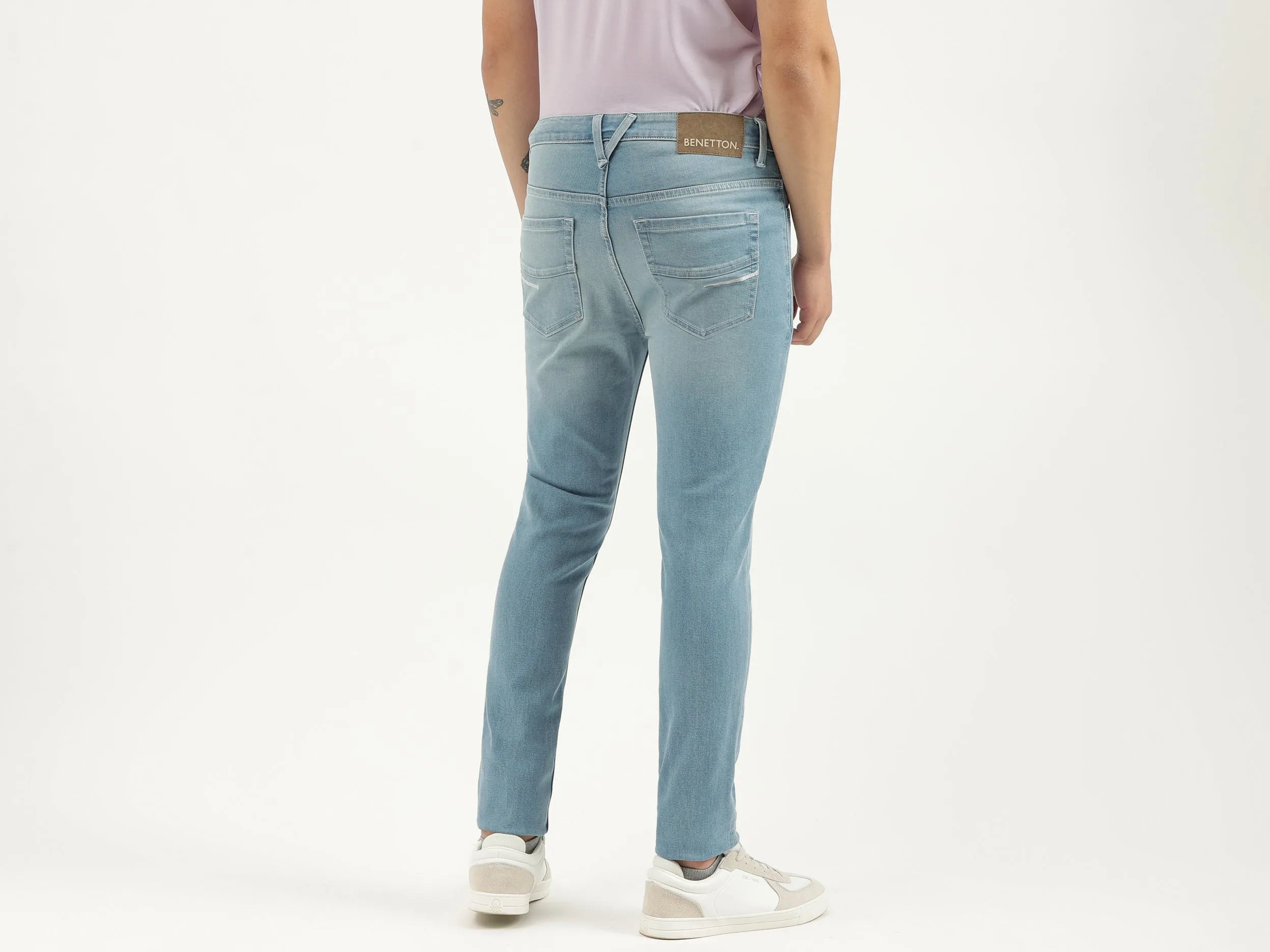 Solid Skinny Fit Jeans