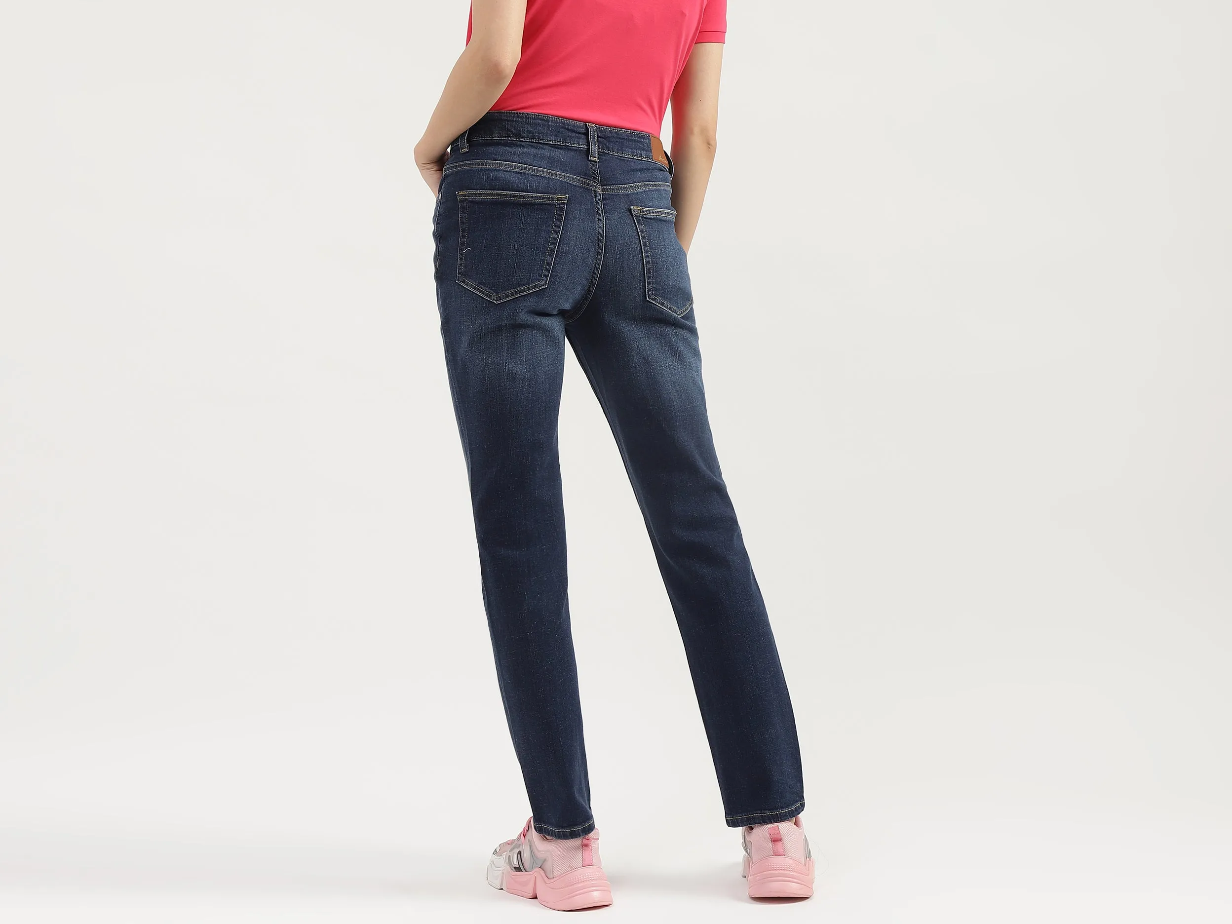 Solid Slim Fit Jeans