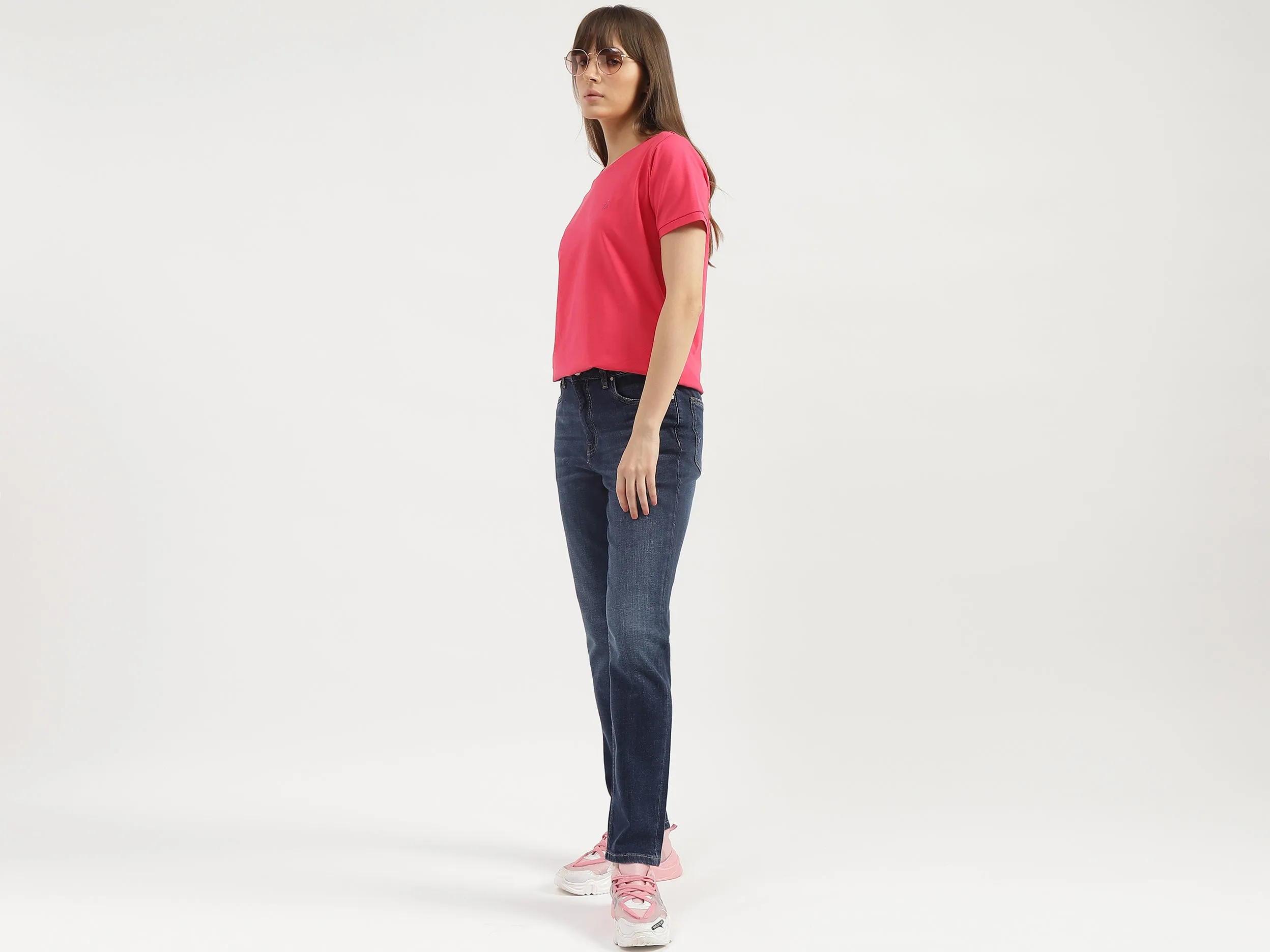 Solid Slim Fit Jeans