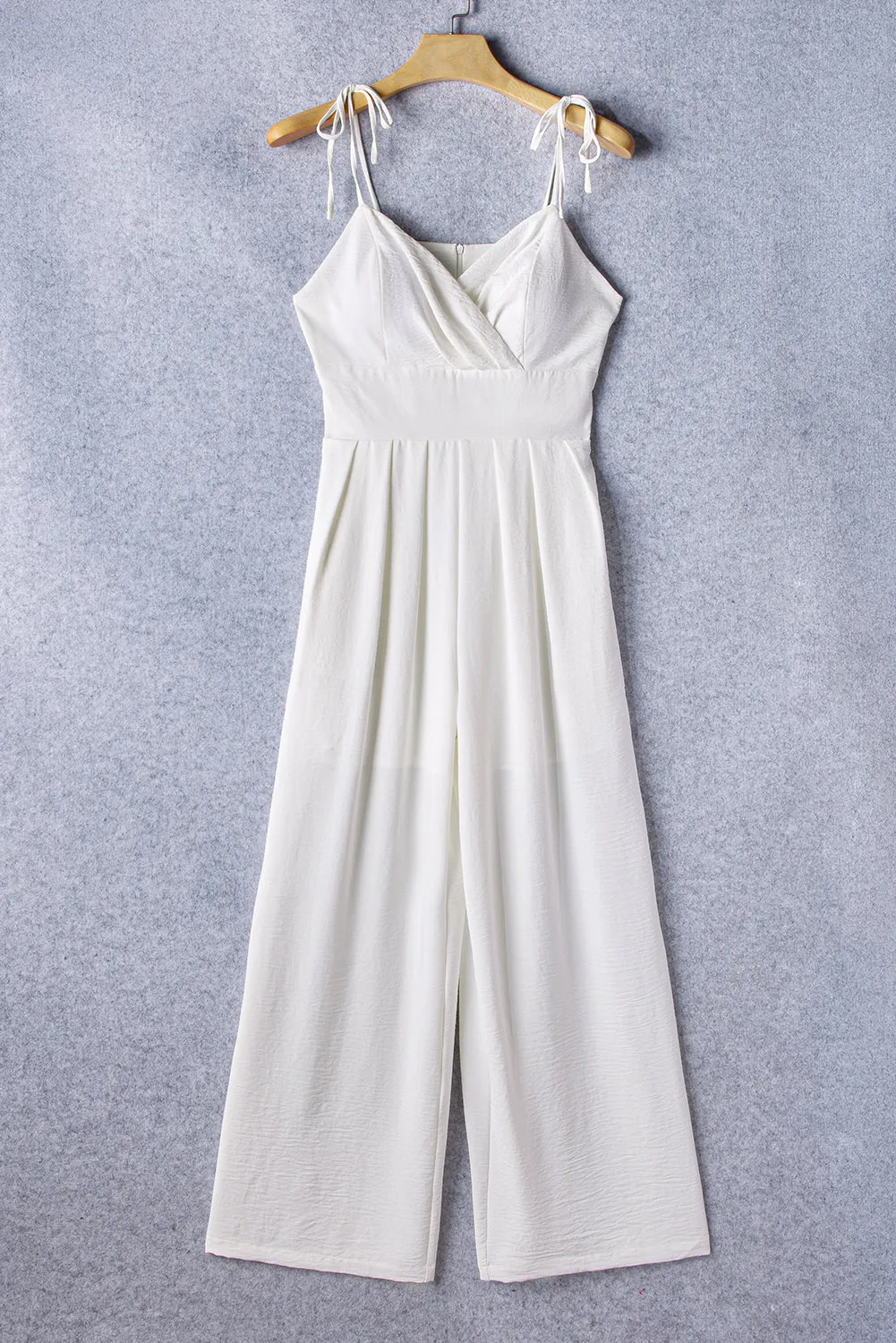 Spaghetti Straps Wide Leg Jumpsuit