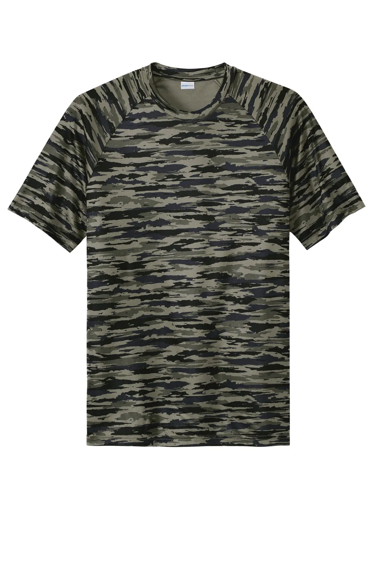 Sport-Tek Drift Camo Tee ST375 True Navy