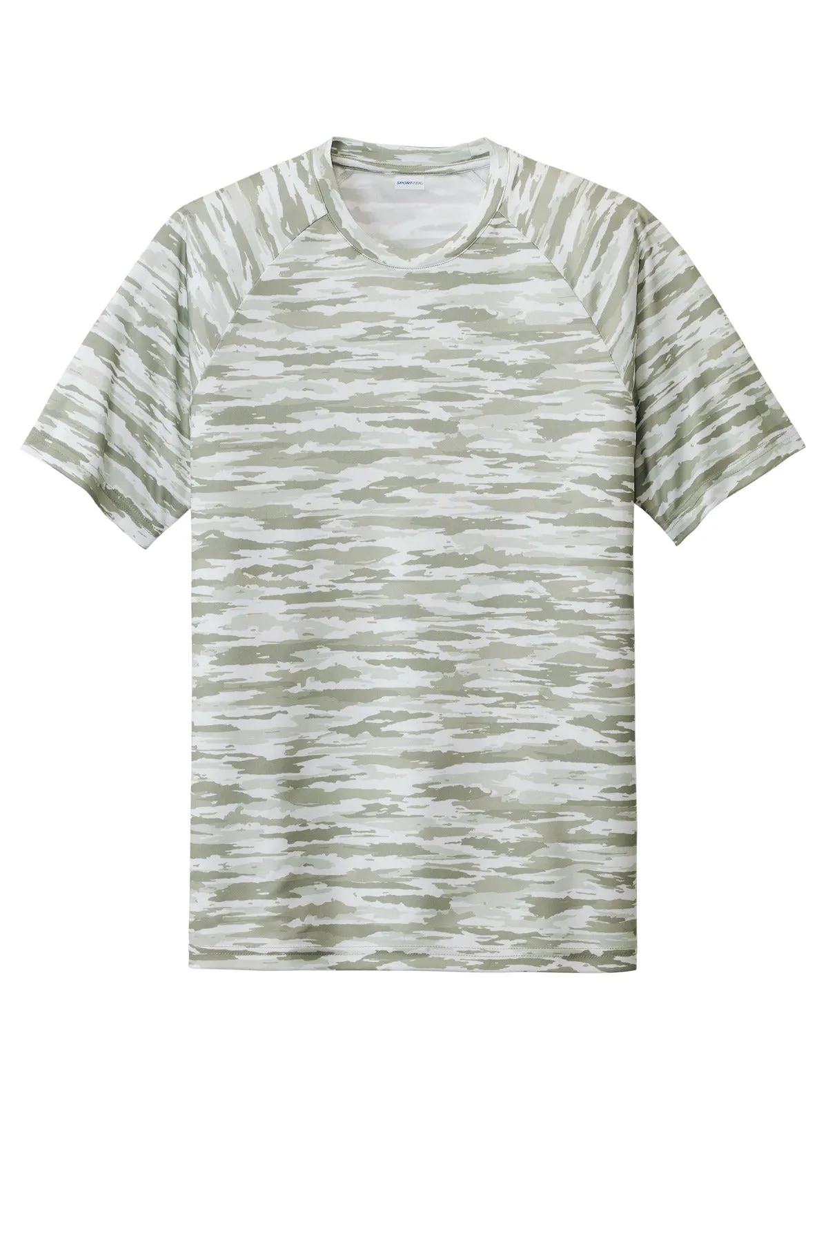 Sport-Tek Drift Camo Tee ST375 White