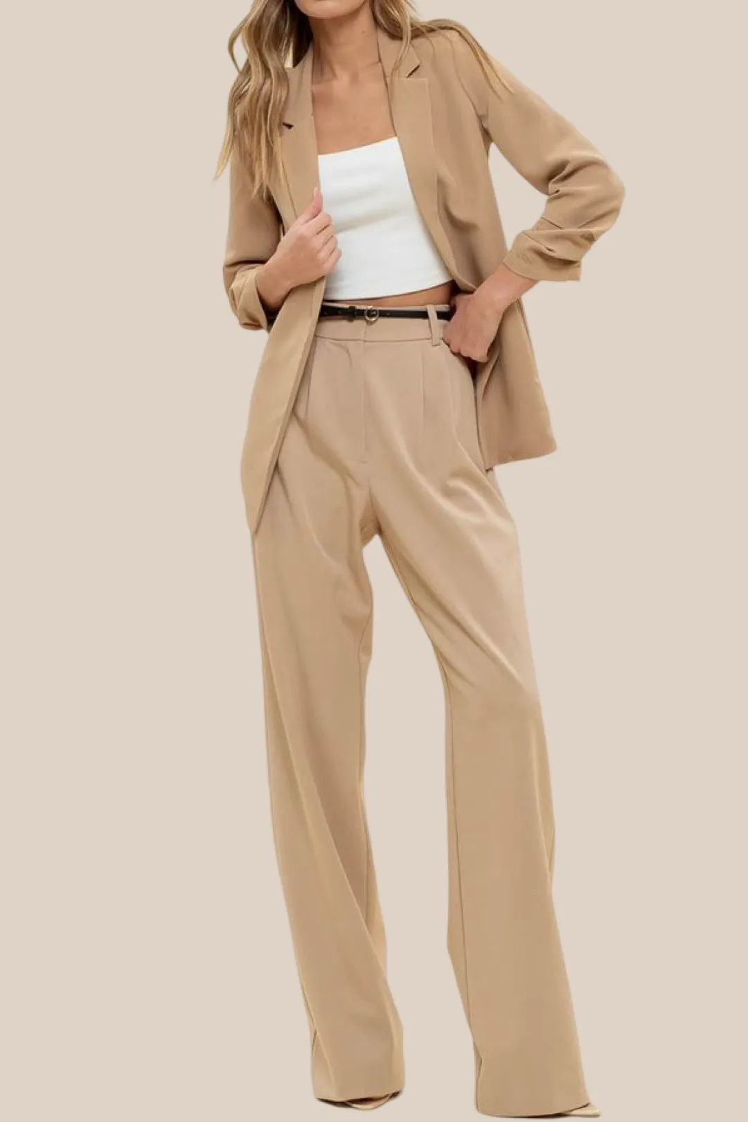 STELLA BLAZER - KHAKI