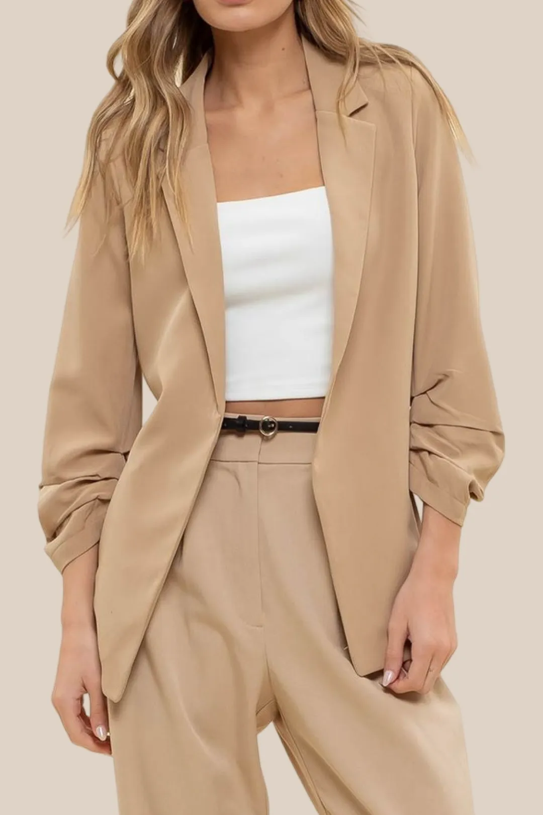 STELLA BLAZER - KHAKI