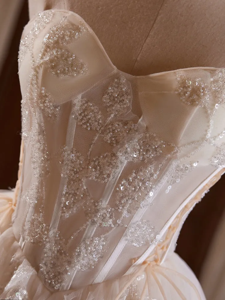 Strapless Sweetheart Ivory Short Homecoming Dresses