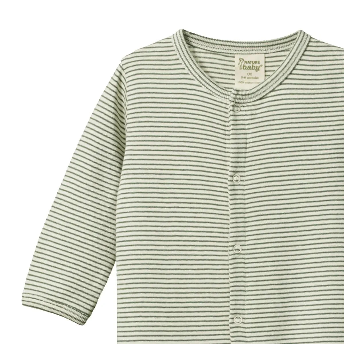Stretch & Grow - Nettle Pinstripe