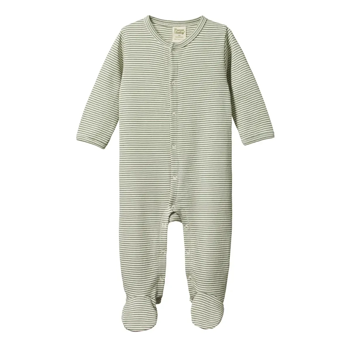 Stretch & Grow - Nettle Pinstripe