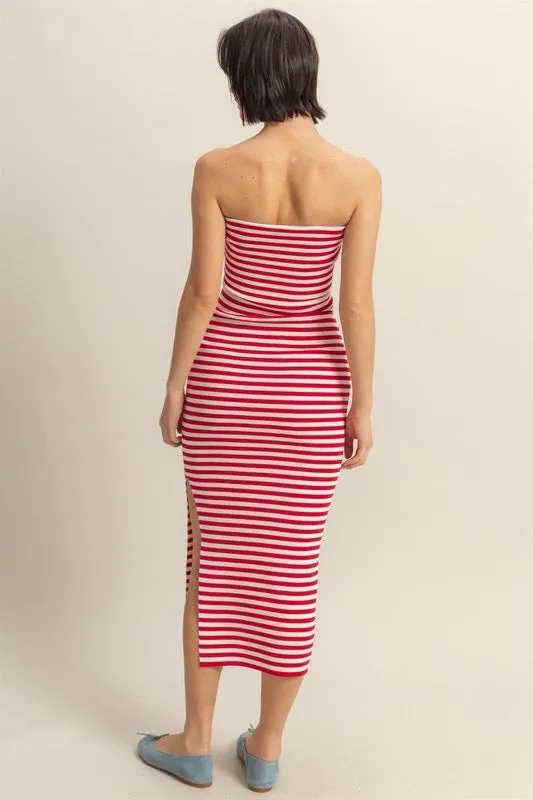 Stripe Maxi Dress (Two Colors)