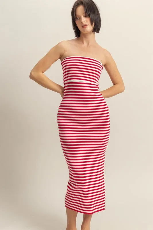 Stripe Maxi Dress (Two Colors)