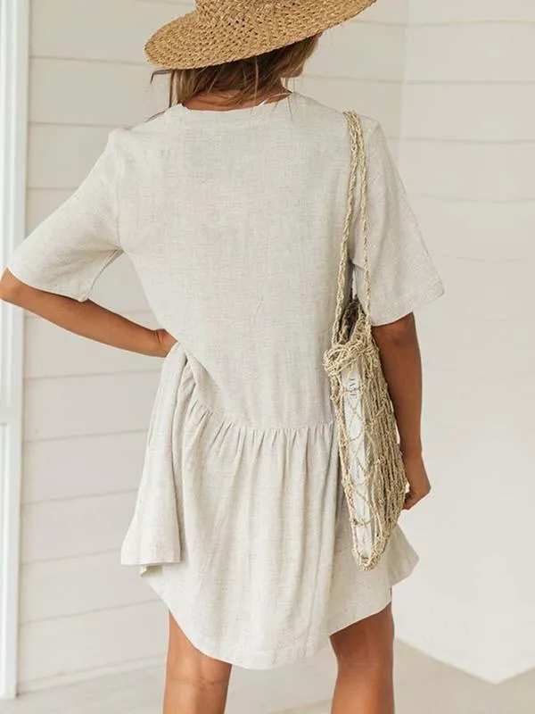 Stunncal Button Dress