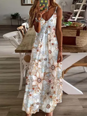 Stunncal Colorful Printed Dresses