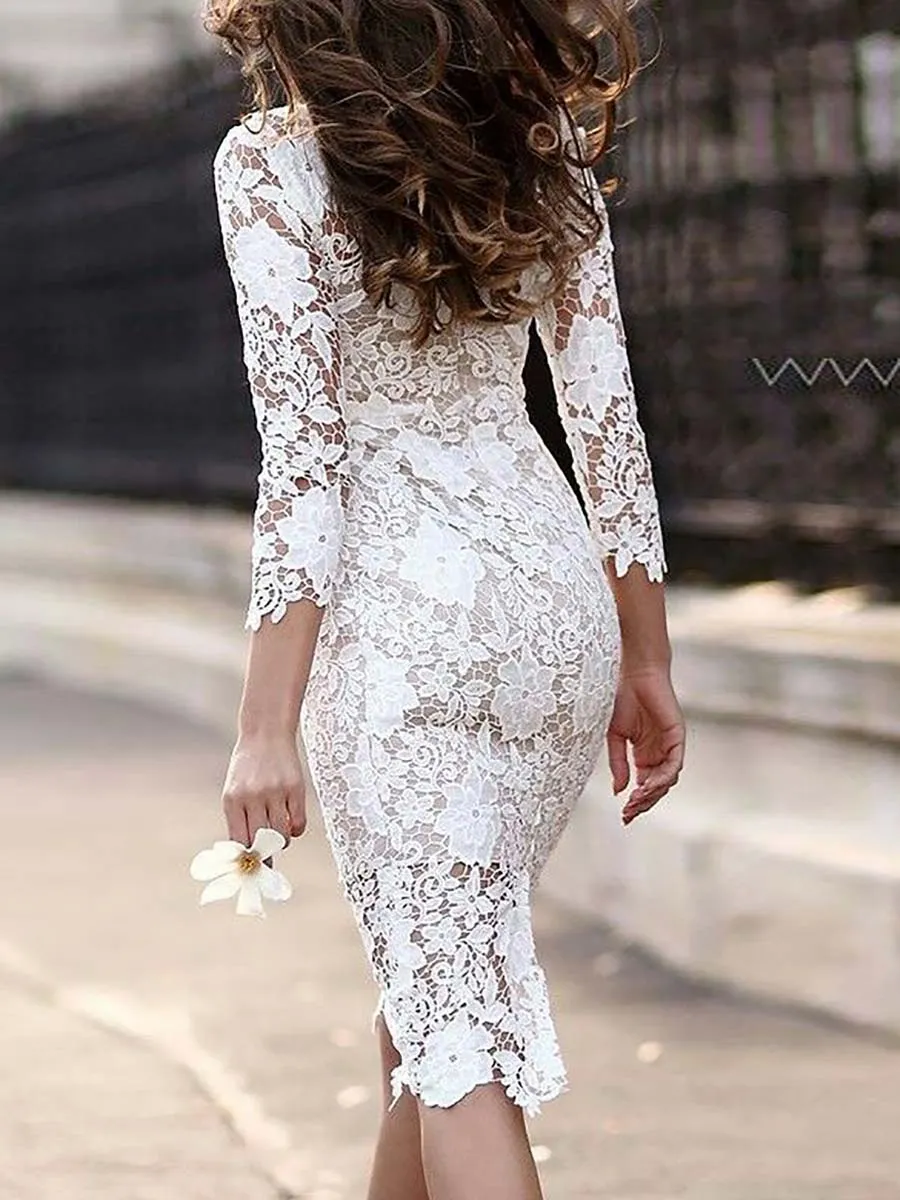 Stunncal Sexy Lace Dress
