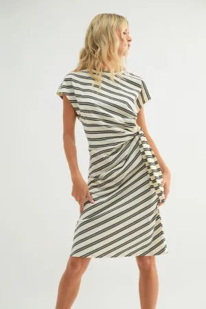 Suki Side Tie Midi Dress
