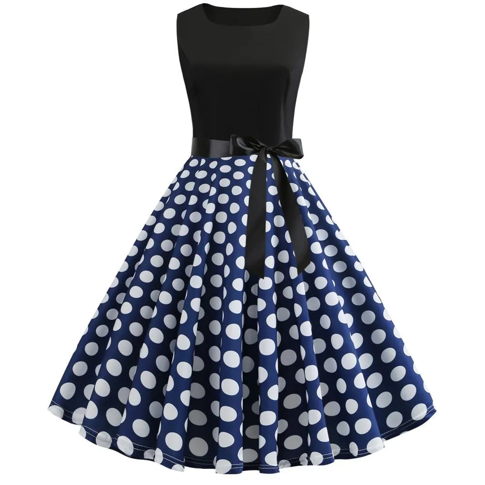 Summer Women Musical Not Sleeveless Dresses
