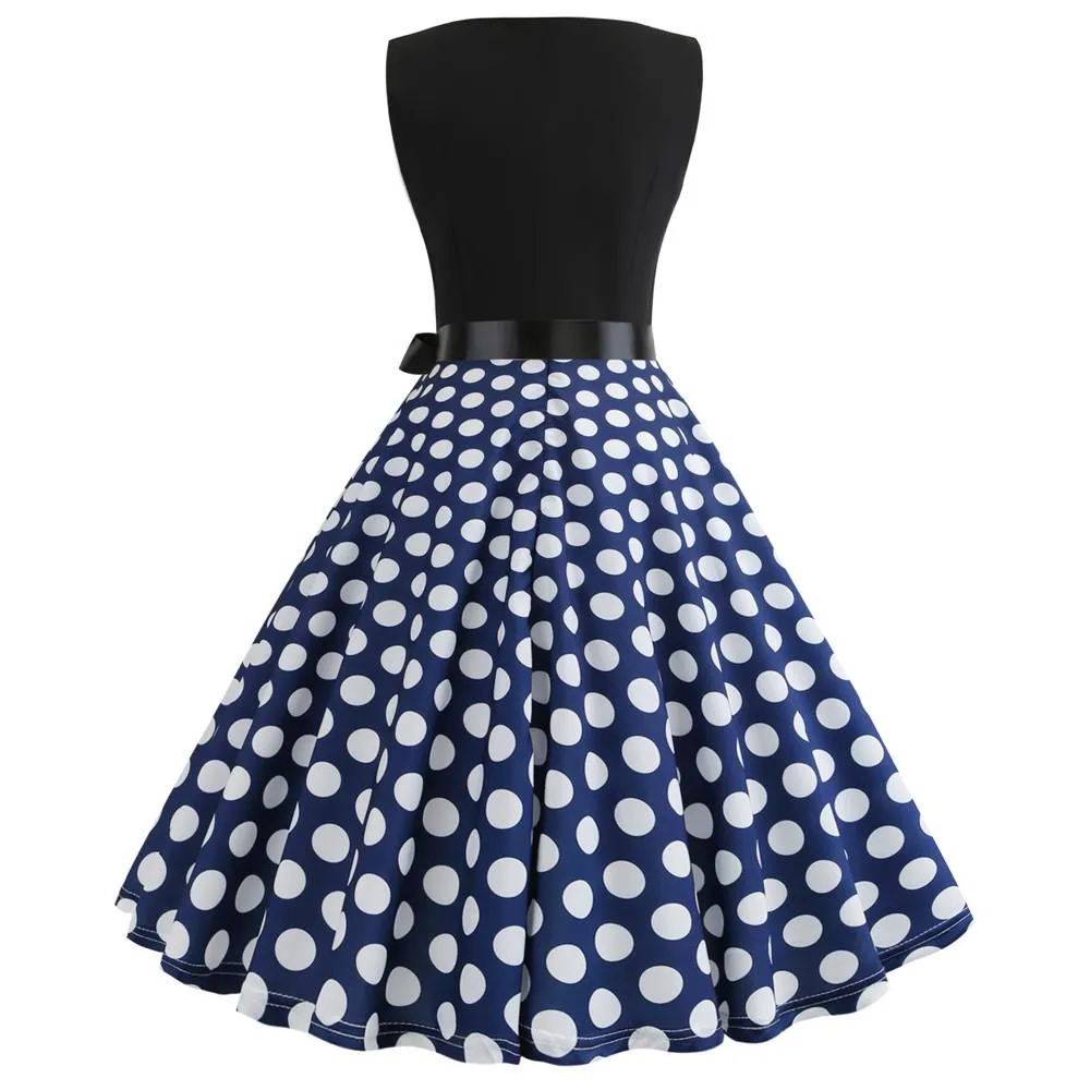 Summer Women Musical Not Sleeveless Dresses