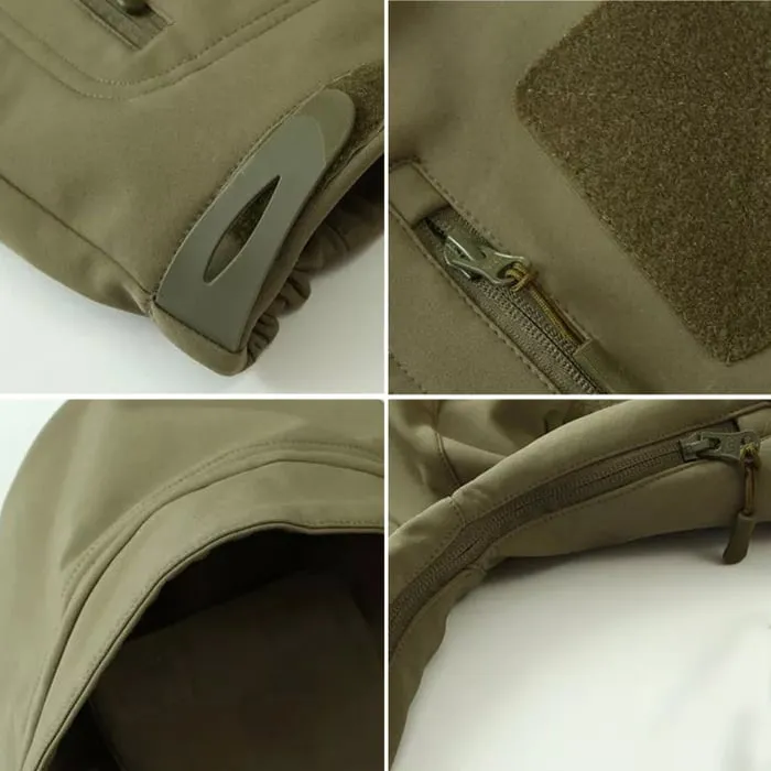 Taktisch und Technisch: Wasserdicht & Winddicht Herrenjacke