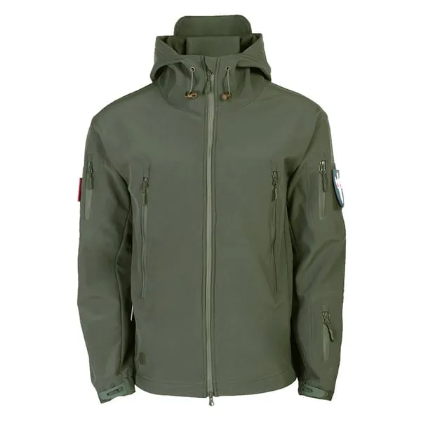 Taktisch und Technisch: Wasserdicht & Winddicht Herrenjacke