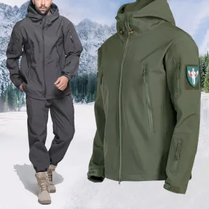 Taktisch und Technisch: Wasserdicht & Winddicht Herrenjacke
